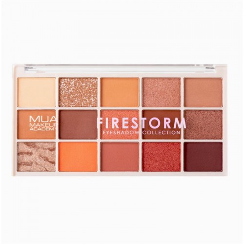 MUA 15 Shade Palette Firestorm 12g *