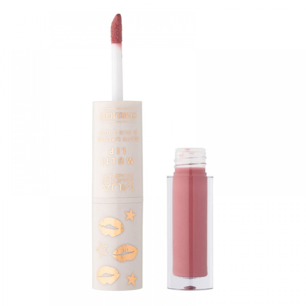 MUA Starlight Lipstick & Gloss Duo Lynx 3.2g MUA Starlight Lipstick & Gloss Duo Lynx 3.2g