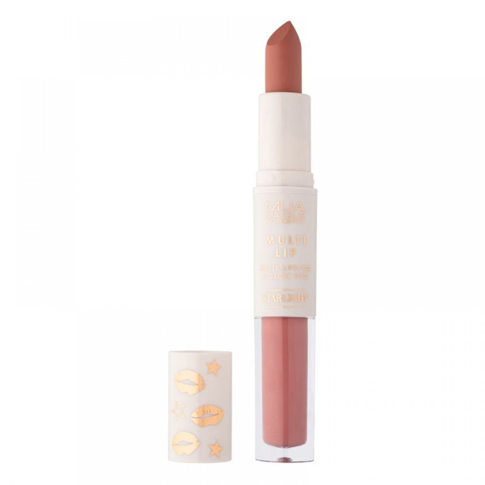 MUA Starlight Lipstick & Gloss Duo Supernova 3.2g MUA Starlight Lipstick & Gloss Duo Supernova 3.2g