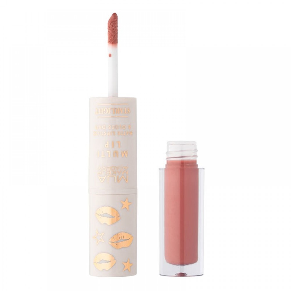 MUA Starlight Lipstick & Gloss Duo Supernova 3.2g MUA Starlight Lipstick & Gloss Duo Supernova 3.2g
