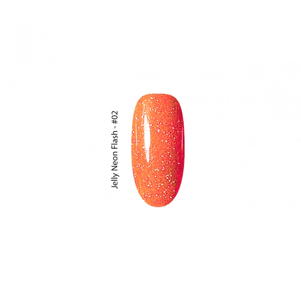 Gel It Up Ημιμόνιμο Βερνίκι Νυχιών Jelly Neon Flash #02, 11ml