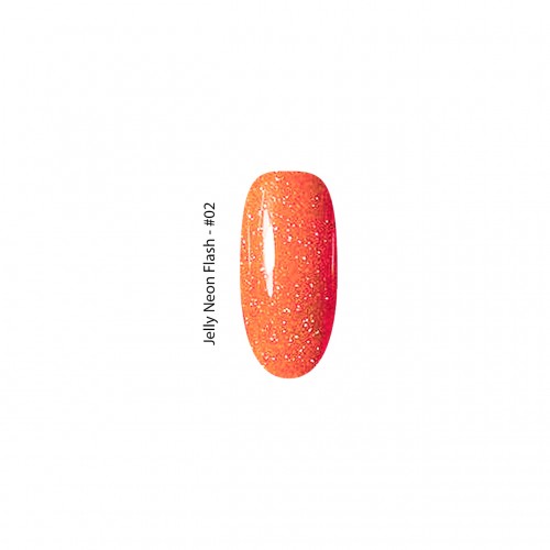 Gel It Up Ημιμόνιμο Βερνίκι Νυχιών Jelly Neon Flash #02, 11ml