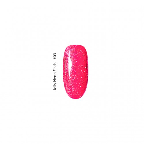 Gel It Up Ημιμόνιμο Βερνίκι Νυχιών Jelly Neon Flash #03, 11ml