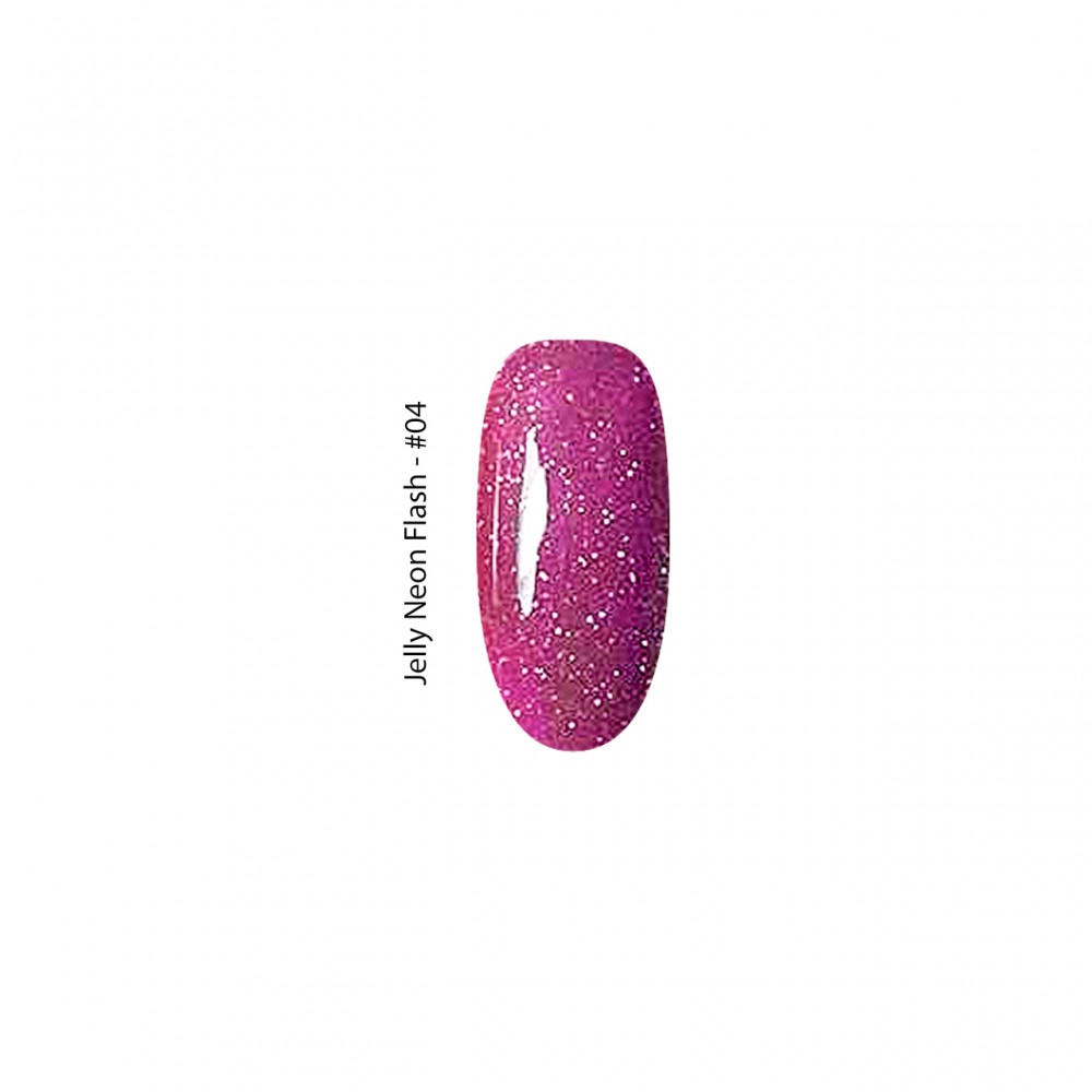 Gel It Up Ημιμόνιμο Βερνίκι Νυχιών Jelly Neon Flash #04, 11ml