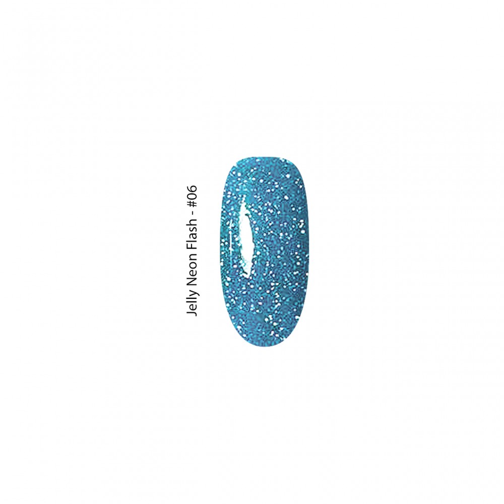 Gel It Up Ημιμόνιμο Βερνίκι Νυχιών Jelly Neon Flash #06, 11ml