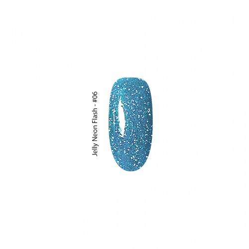 Gel It Up Ημιμόνιμο Βερνίκι Νυχιών Jelly Neon Flash #06, 11ml