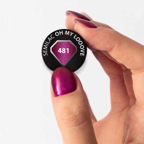 Semilac Ημιμόνιμο Βερνίκι Νυχιών 481 Oh My Looove 7ml *