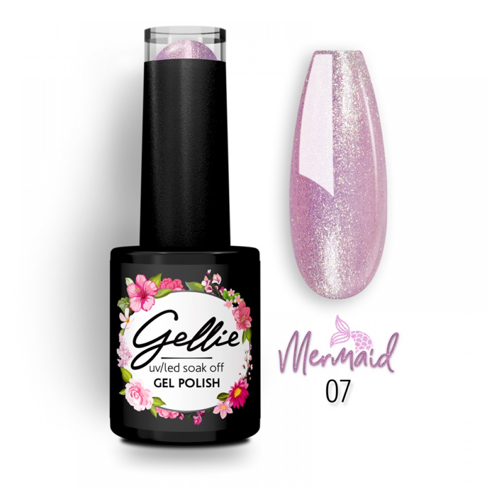 Gellie Ημιμόνιμο Βερνίκι Mermaid Colour 07, 10ml Gellie Ημιμόνιμο Βερνίκι Mermaid Colour 07, 10ml