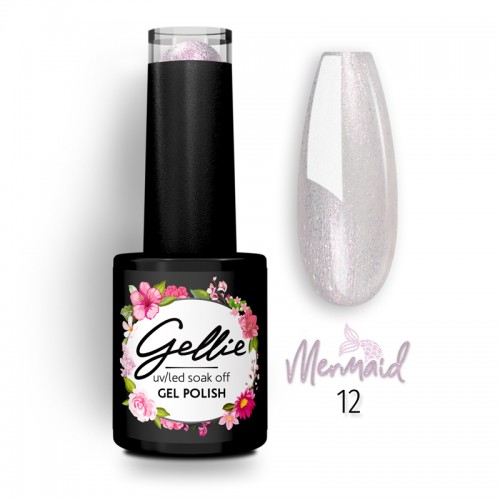 Gellie Ημιμόνιμο Βερνίκι Mermaid Colour 12, 10ml