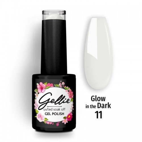 Gellie Ημιμόνιμο Βερνίκι Νυχιών 11 Glow In The Dark