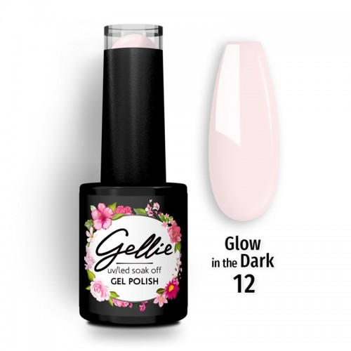 Gellie Ημιμόνιμο Βερνίκι Νυχιών 12 Glow In The Dark