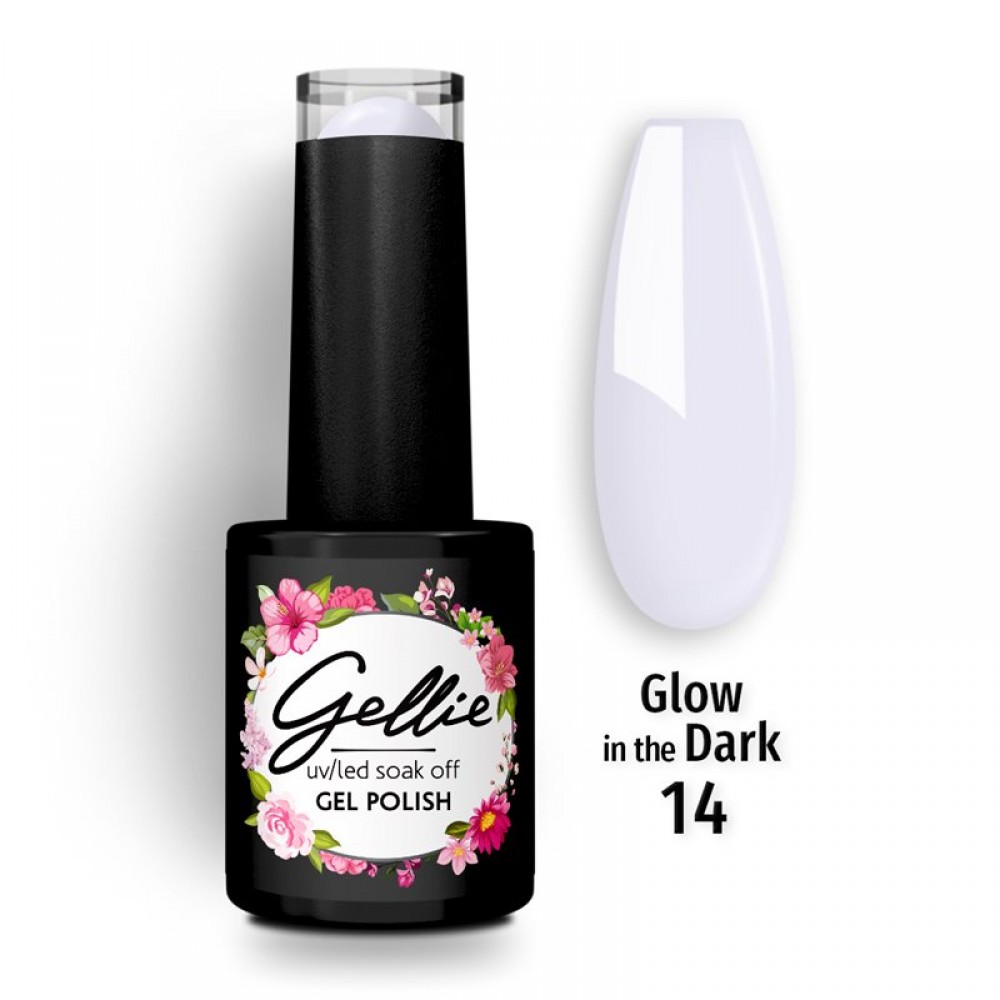 Gellie Ημιμόνιμο Βερνίκι Νυχιών 14 Glow In The Dark Gellie Ημιμόνιμο Βερνίκι Νυχιών 14 Glow In The Dark