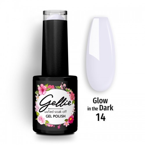 Gellie Ημιμόνιμο Βερνίκι Νυχιών 14 Glow In The Dark
