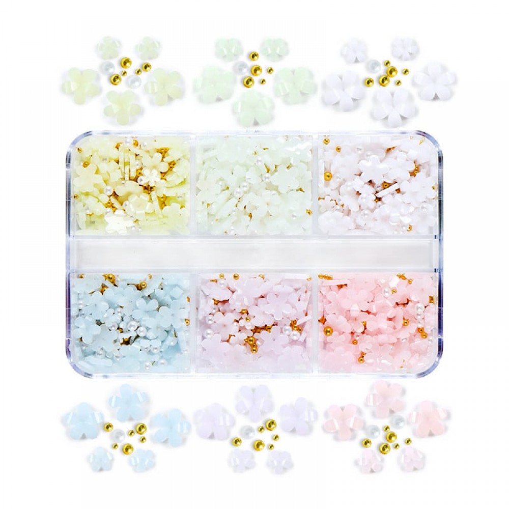 J.K Διακοσμητικά Νυχιών 3D Flower Box 31 J.K Διακοσμητικά Νυχιών 3D Flower Box 31