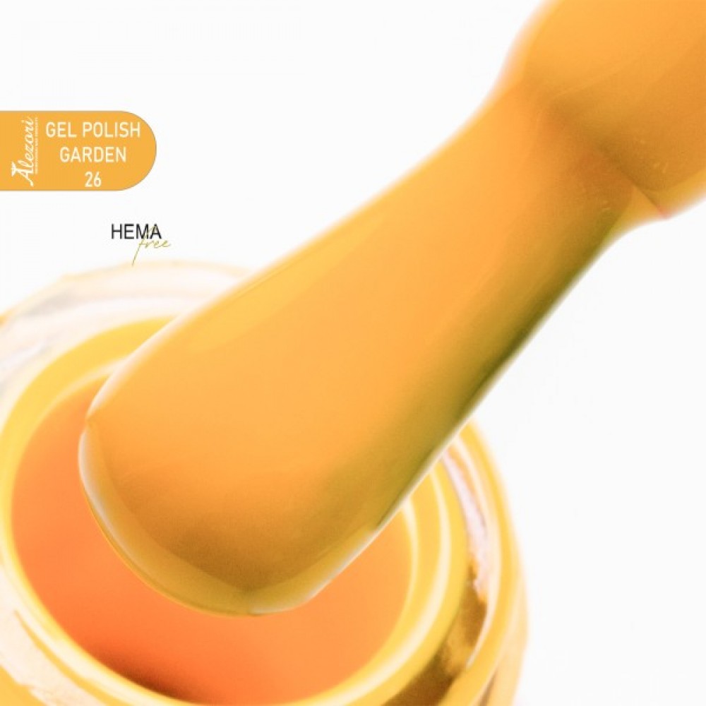 Alezori Ημιμόνιμο Βερνίκι Νυχιών Gel Polish 26 Garden Hema Free