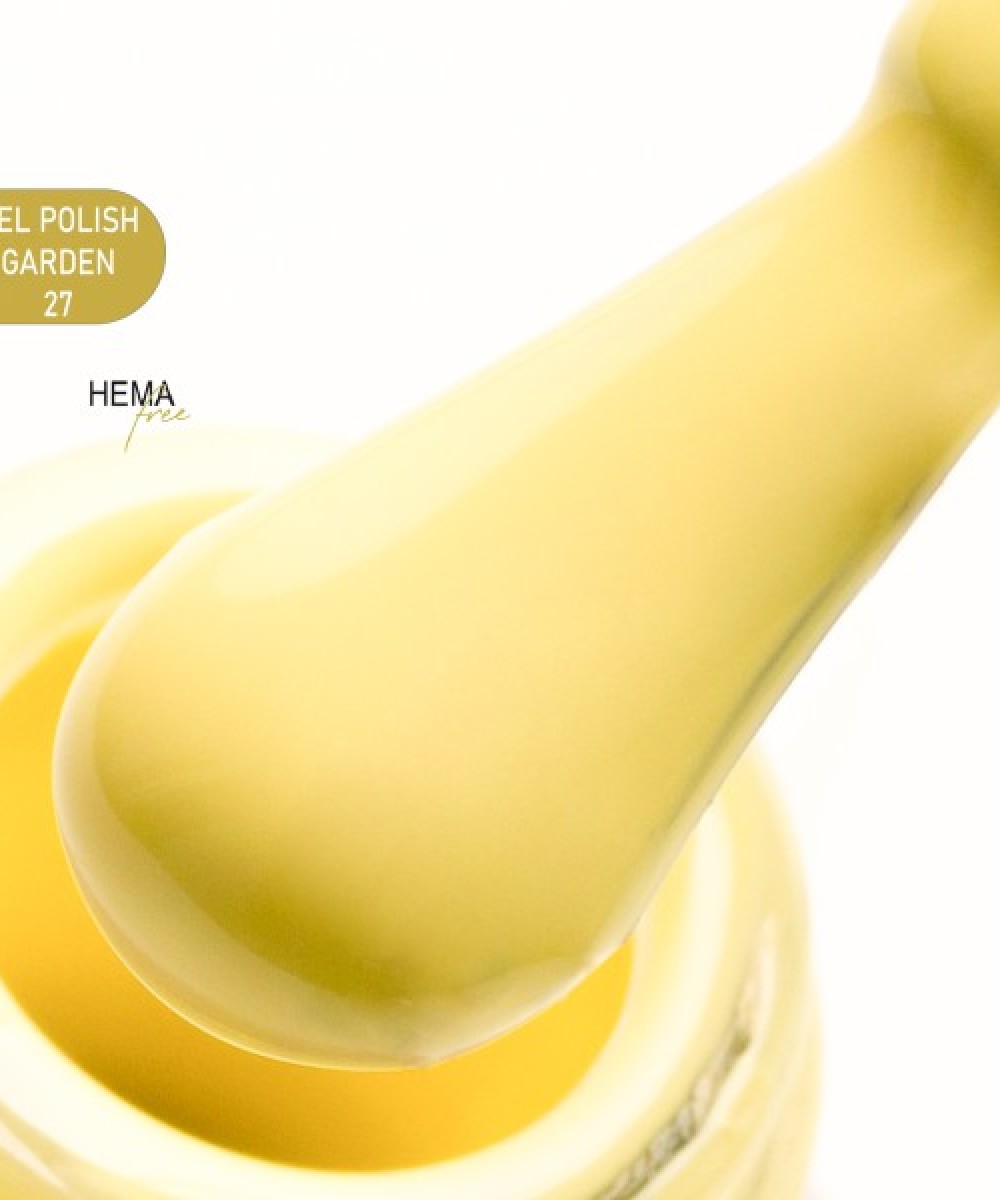 Alezori Ημιμόνιμο Βερνίκι Νυχιών Gel Polish 27 Garden Hema Free