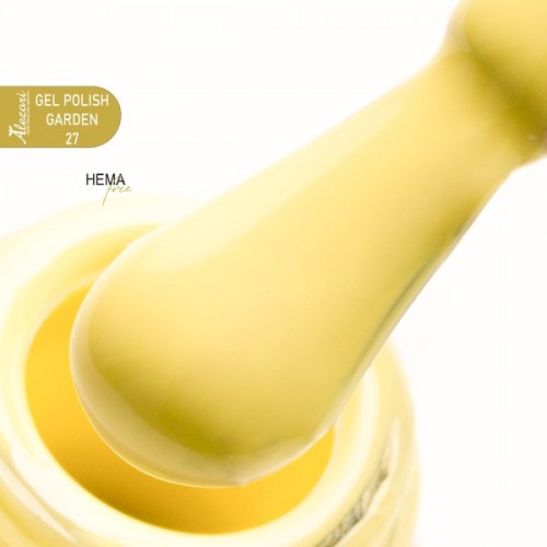 Alezori Ημιμόνιμο Βερνίκι Νυχιών Gel Polish 27 Garden Hema Free