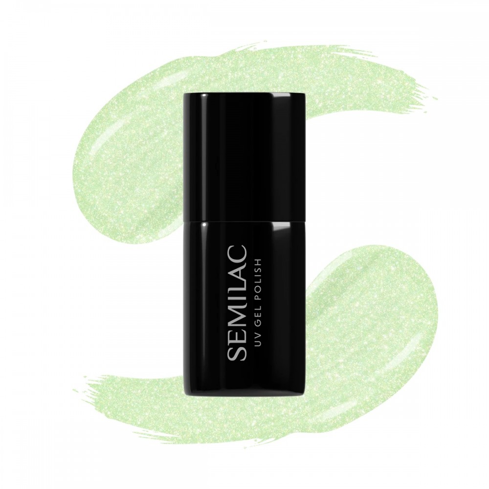 Semilac Ημιμόνιμο Βερνίκι ΝυχιώνSemilac 497 Green Groove 7ml