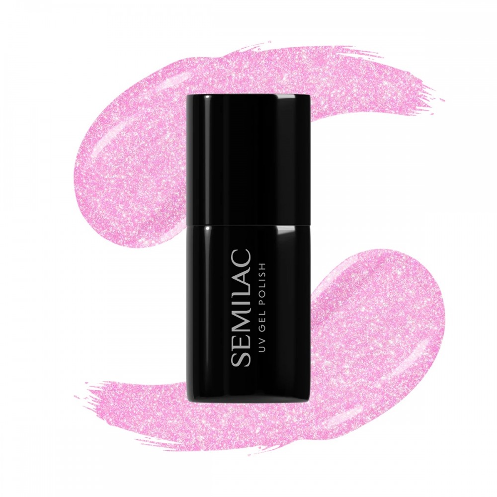 Semilac Ημιμόνιμο Βερνίκι ΝυχιώνSemilac 498 Primavera Pink 7ml