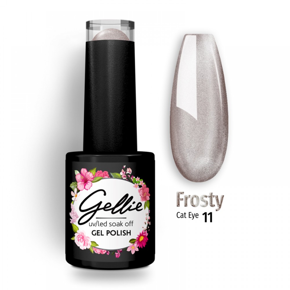 Gellie Ημιμόνιμο Βερνίκι Νυχιών Frosty Cat Eye 11, 10ml Gellie Ημιμόνιμο Βερνίκι Νυχιών Frosty Cat Eye 11, 10ml