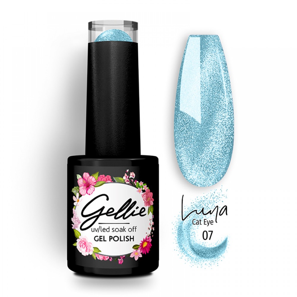 Gellie Ημιμόνιμο Βερνίκι Νυχιών Luna Cat Eye 07, 10ml Gellie Ημιμόνιμο Βερνίκι Νυχιών Luna Cat Eye 07, 10ml
