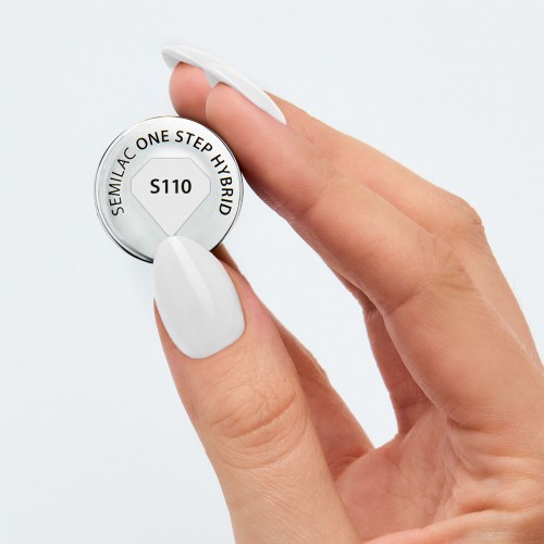 Semilac One Step Hybrid 3in1 S110 The White 7ml