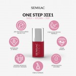 Semilac One Step Hybrid 3in1 S252 Milky Pink 7ml Semilac One Step Hybrid 3in1 S252 Milky Pink 7ml