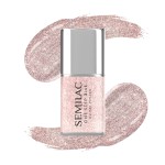 Semilac One Step Hybrid 3in1 S245 Glitter Pink Beige 7ml