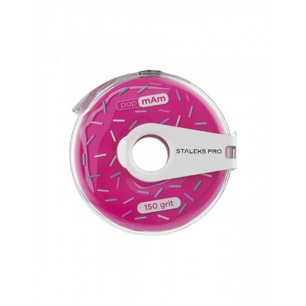 ​​​​​​​St Staleks Pro Λίμες (θήκη)  Papmam Σε Πλαστική Θήκη Donut Με Κλιπ (ATC-150W))150Grit