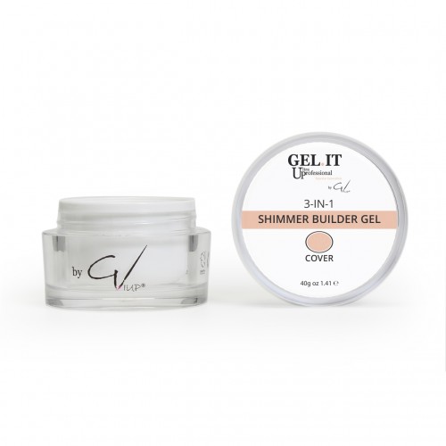 Gel It Up 3in1 Shimmer Builder Gel Cover  40gr