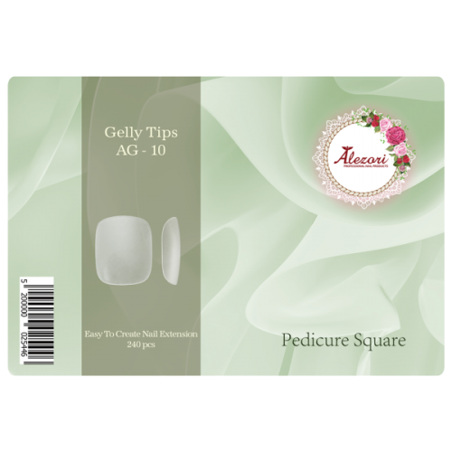 Alezori Gelly Tips AG-10 Pedicure