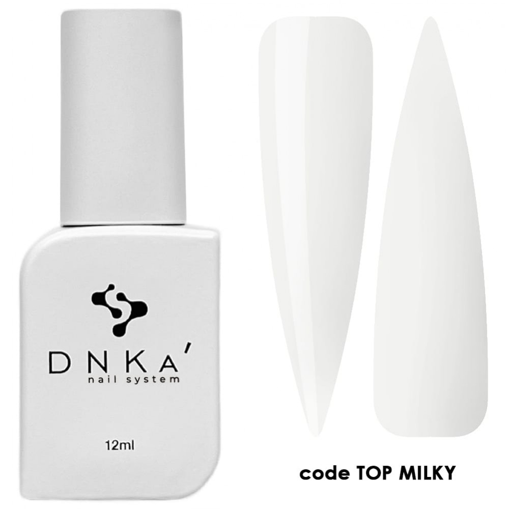 DNKa Top Coat Milky  12ml **