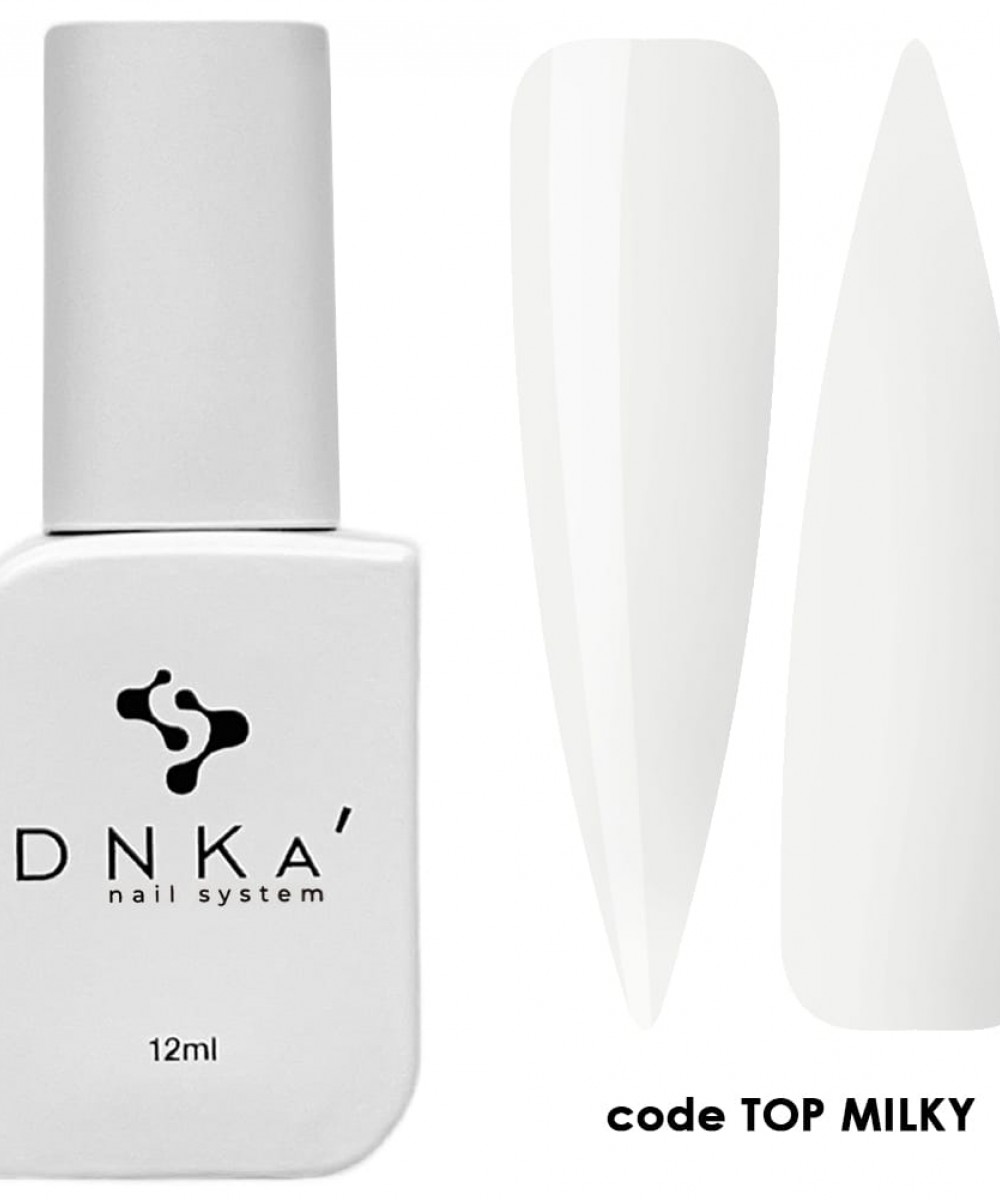 DNKa Top Coat Milky  12ml **