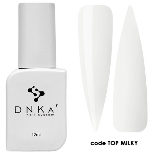 DNKa Top Coat Milky  12ml **