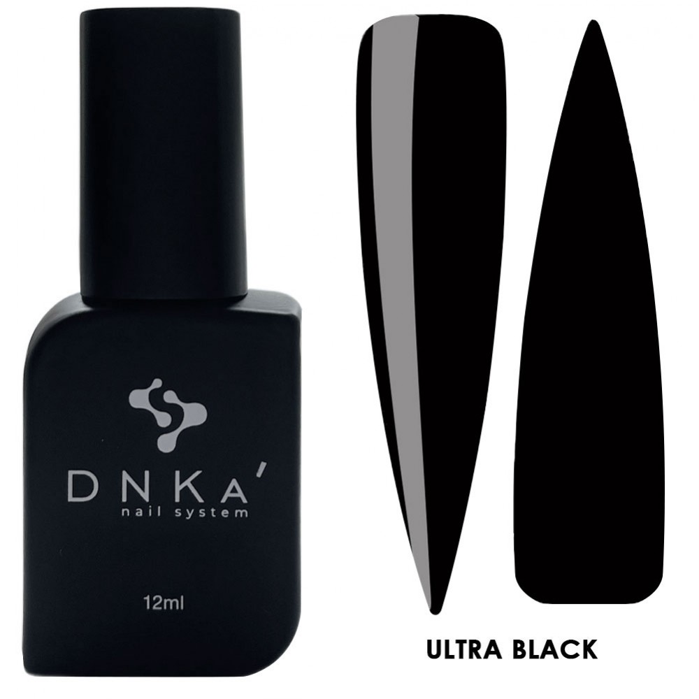 DNKa Color Gel Polish Ultra Black 12ml DNKa Color Gel Polish Ultra Black 12ml