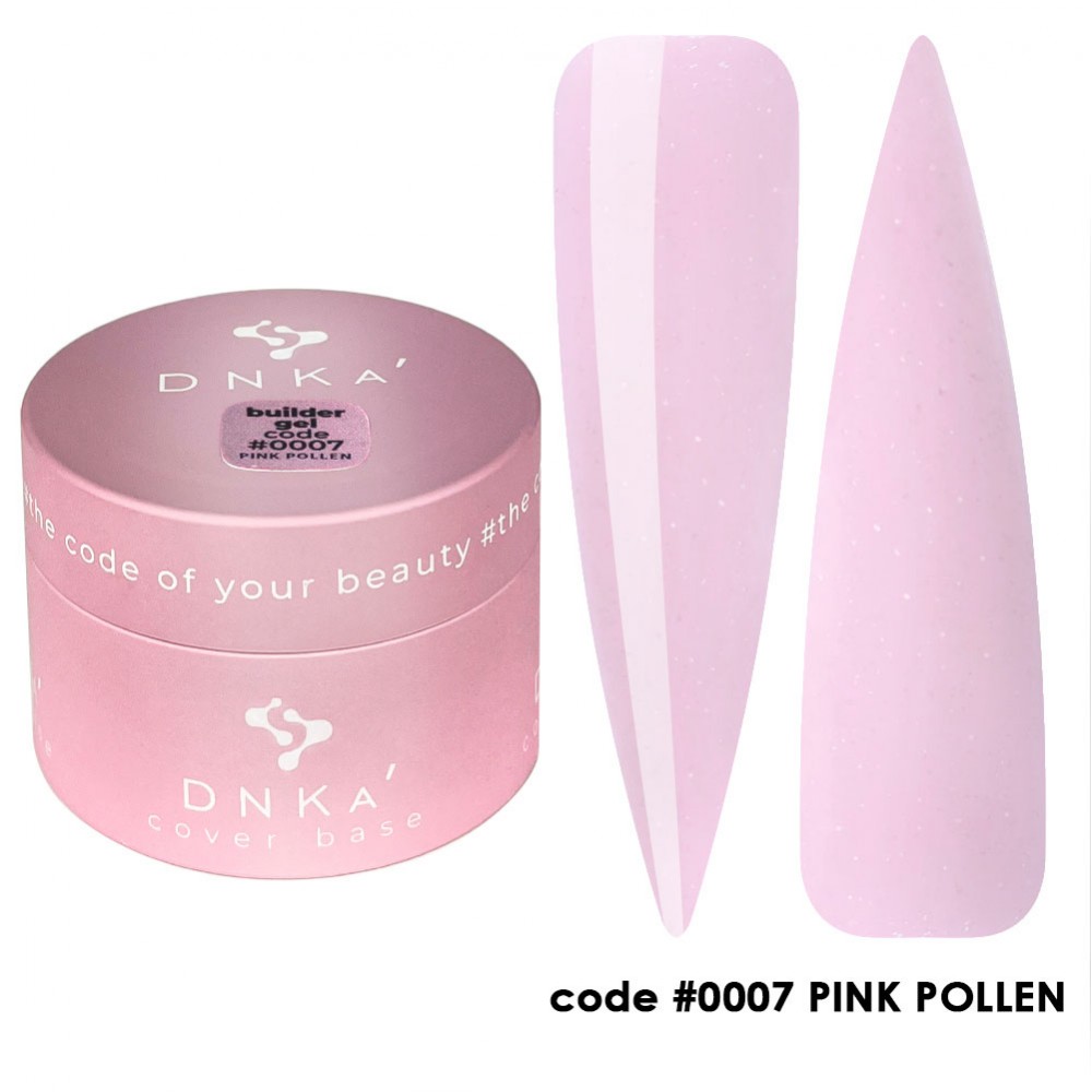 DNKa Builder Gel #0007 Pink Pollen 30ml **