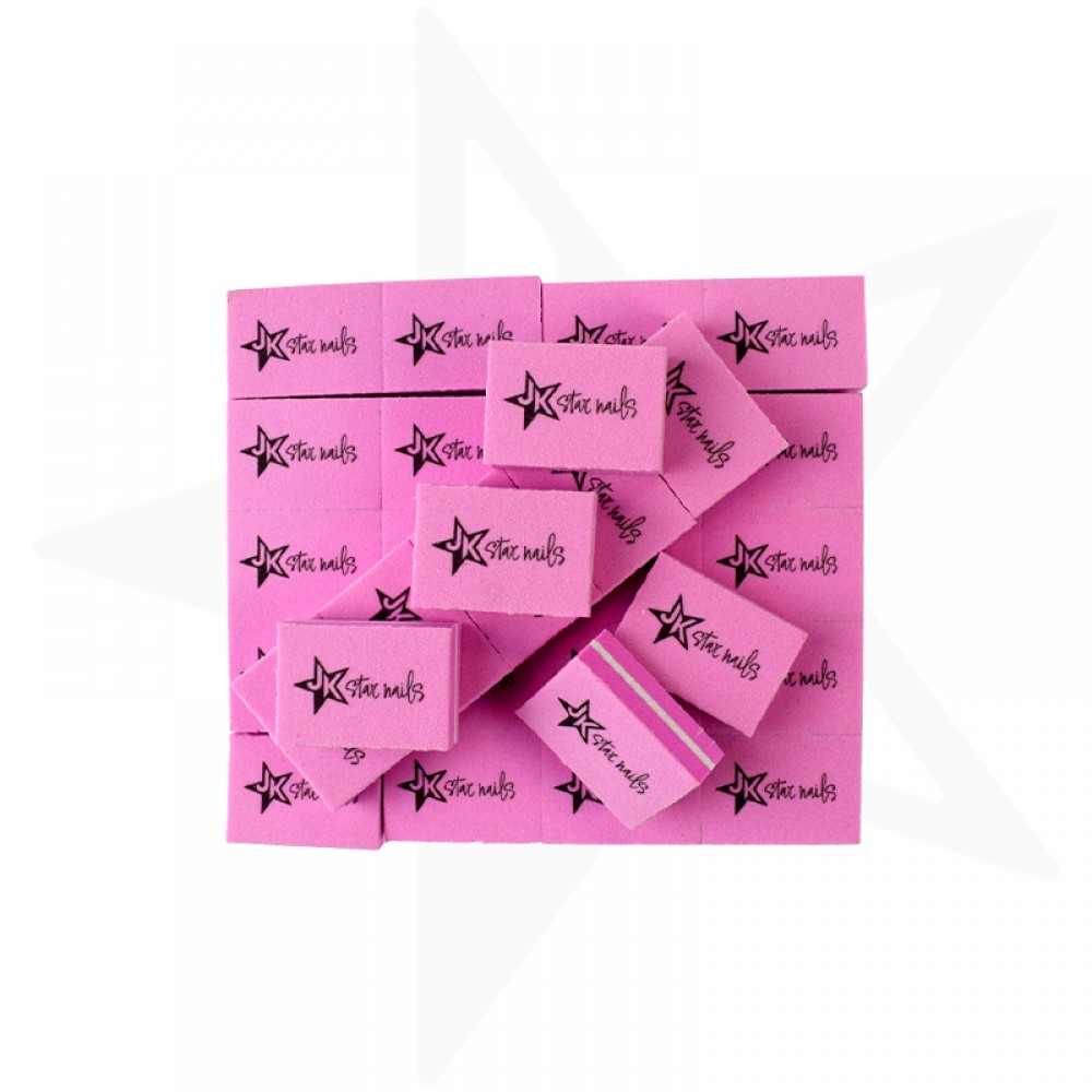 J.K Mini Buffer Pink 100/180  50τμχ (040018)