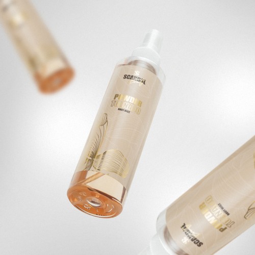 Scandal Beauty Body Mist Scandal Touch ”Powder Tornado”Με Άρωμα Πούδρας, 200ML