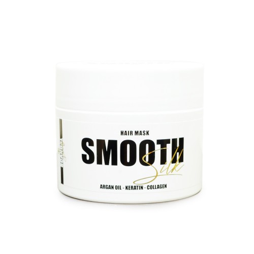 Scandal Beauty Μάσκα Μαλλιών “Smooth Silk’” Με Argan Oil, Κερατίνη και Κολλαγόνο 200ml