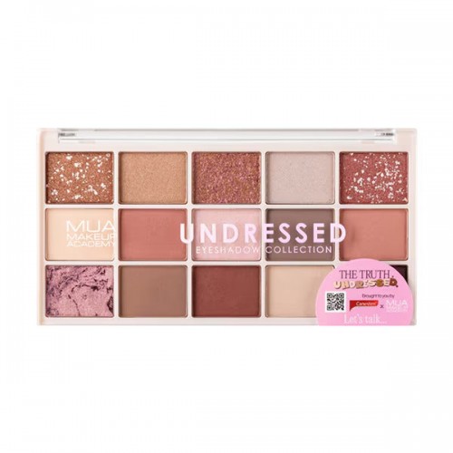 MUA 15 Shade Palette Undressed 12g