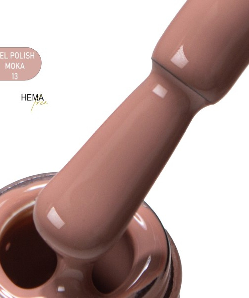 Alezori Ημιμόνιμο Βερνίκι Gel Polish Moka 13 Hema Free 15ml **
