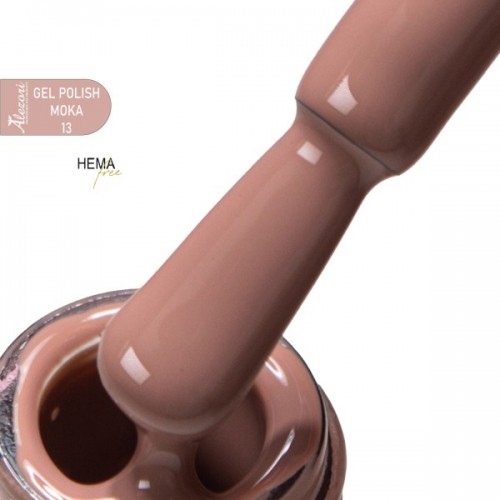 Alezori Ημιμόνιμο Βερνίκι Gel Polish Moka 13 Hema Free 15ml **