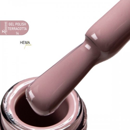 Alezori Ημιμόνιμο Βερνίκι Gel Polish Moka  14 Hema Free 15ml **