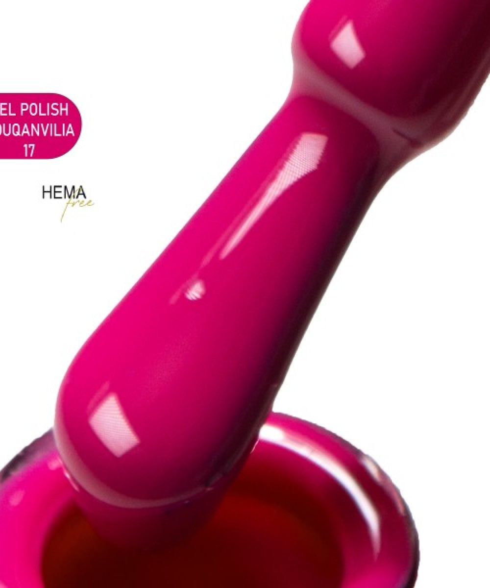 Alezori Ημιμόνιμο Βερνίκι Gel Polish Bouqanvilia  17 Hema Free 15ml * *