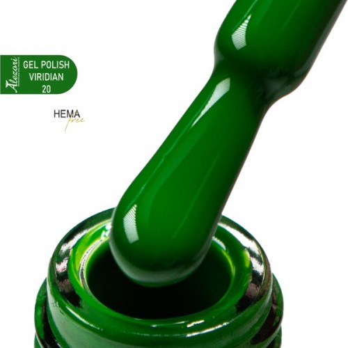 Alezori Ημιμόνιμο Βερνίκι Gel Polish Viridian   20 Hema Free 15ml **