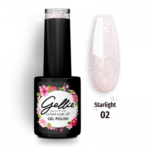 Gellie Ημιμόνιμο Βερνίκι Νυχιών Starlight 02