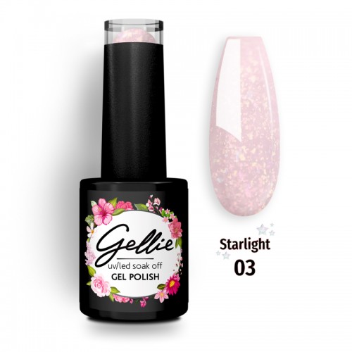 Gellie Ημιμόνιμο Βερνίκι Νυχιών Starlight 03