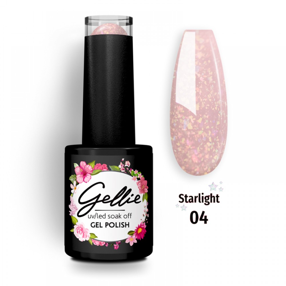 Gellie Ημιμόνιμο Βερνίκι Νυχιών Starlight 04