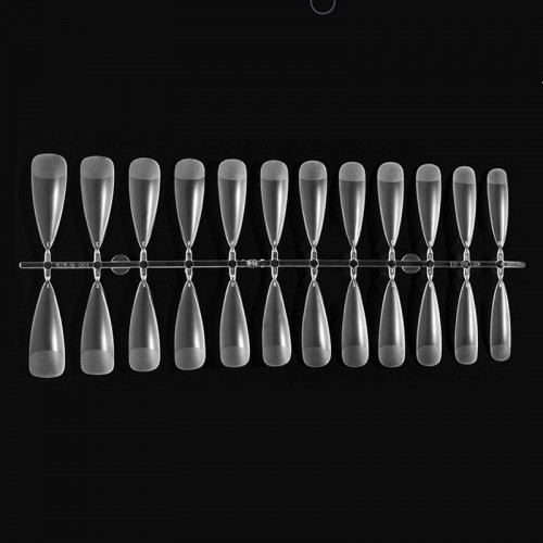 J.K Soft Gel Tips 63 Stiletto Clear (070085) 240 τεμάχια