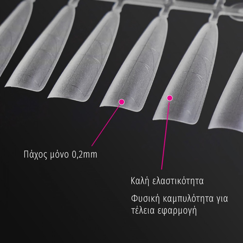 J.K Soft Gel Tips 122 Almond (070183) Πολλαπλών Χρήσεων 320 τεμάχια J.K Soft Gel Tips 122 Almond (070183) Πολλαπλών Χρήσεων 320 τεμάχια